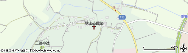 茨城県鉾田市秋山420周辺の地図