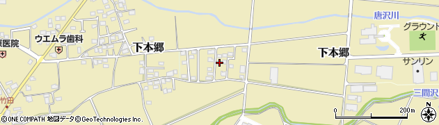 長野県東筑摩郡山形村4174周辺の地図