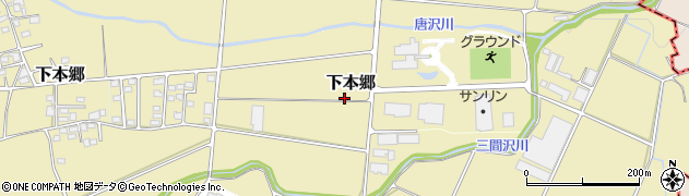 長野県東筑摩郡山形村4134周辺の地図