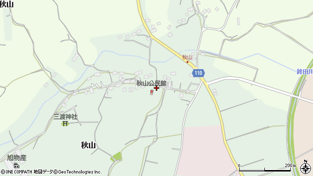 〒311-1506 茨城県鉾田市秋山の地図