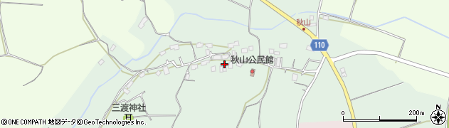 茨城県鉾田市秋山436周辺の地図