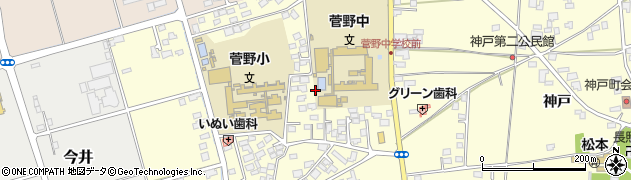長野県松本市笹賀神戸3473周辺の地図