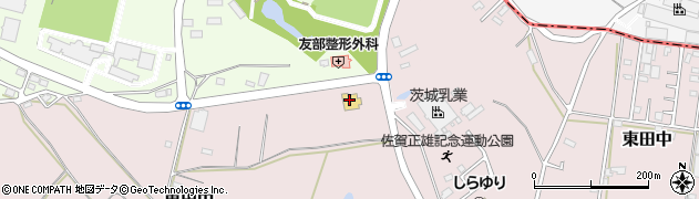 茨城県石岡市東田中1065周辺の地図
