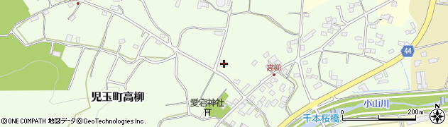埼玉県本庄市児玉町高柳385周辺の地図