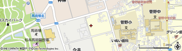 長野県松本市笹賀神戸3424周辺の地図