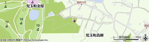 埼玉県本庄市児玉町高柳668周辺の地図