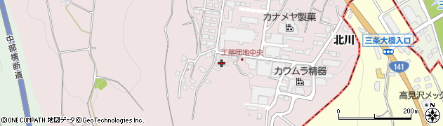 長野県佐久市北川632周辺の地図
