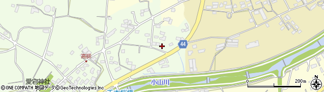 埼玉県本庄市児玉町高柳176-10周辺の地図