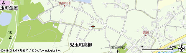 埼玉県本庄市児玉町高柳459周辺の地図