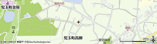 埼玉県本庄市児玉町高柳439周辺の地図