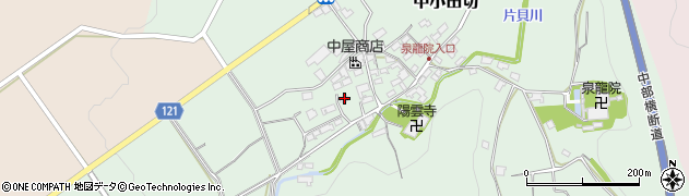 長野県佐久市中小田切564周辺の地図