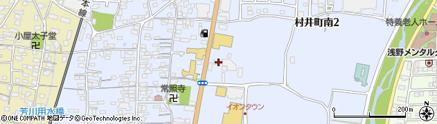 スジャータ名古屋製酪株式会社松本営業所周辺の地図