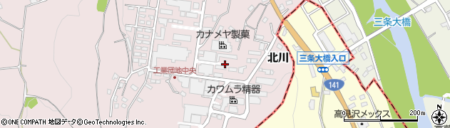 長野県佐久市北川525周辺の地図