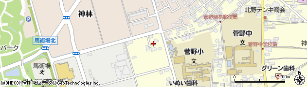 長野県松本市笹賀神戸3415周辺の地図