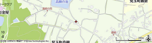 埼玉県本庄市児玉町高柳458周辺の地図