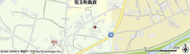 埼玉県本庄市児玉町高柳79周辺の地図