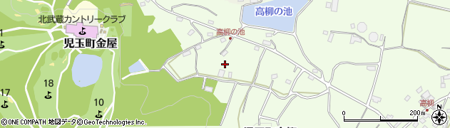 埼玉県本庄市児玉町高柳541周辺の地図