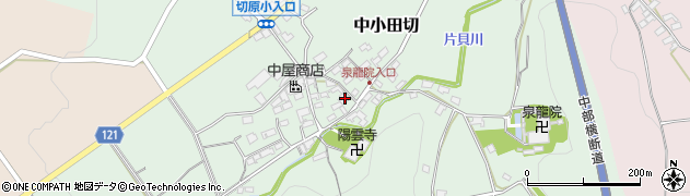 長野県佐久市中小田切580周辺の地図
