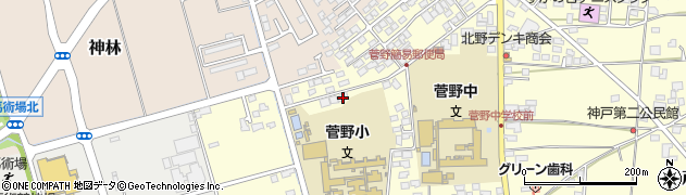 長野県松本市笹賀神戸3433周辺の地図