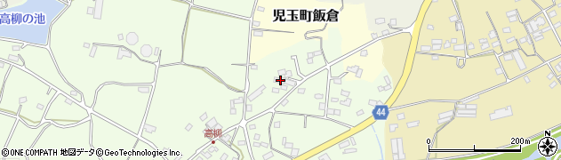 埼玉県本庄市児玉町高柳68-5周辺の地図