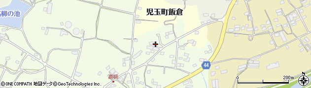 埼玉県本庄市児玉町高柳69周辺の地図
