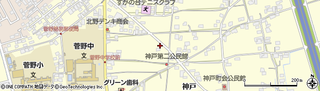 笹賀警察官駐在所周辺の地図