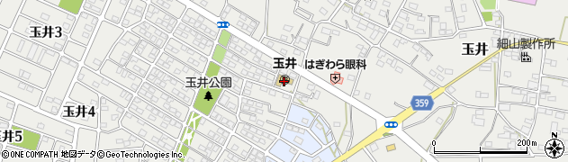 熊谷市立　玉井保育所周辺の地図