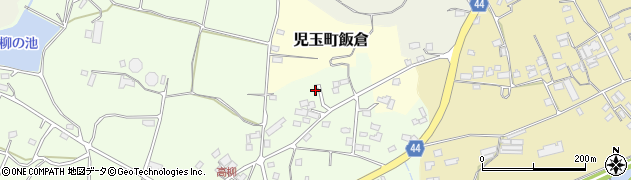 埼玉県本庄市児玉町高柳68-3周辺の地図
