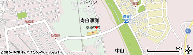 長野県松本市寿白瀬渕周辺の地図