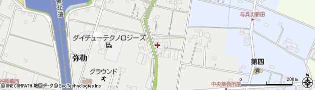 埼玉県羽生市弥勒452周辺の地図