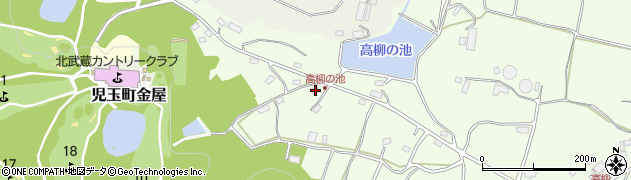 埼玉県本庄市児玉町高柳545周辺の地図