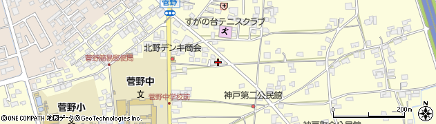 長野県松本市笹賀神戸3857周辺の地図
