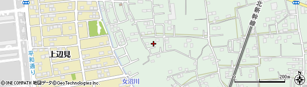 茨城県古河市女沼996-9周辺の地図