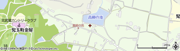 埼玉県本庄市児玉町高柳507周辺の地図
