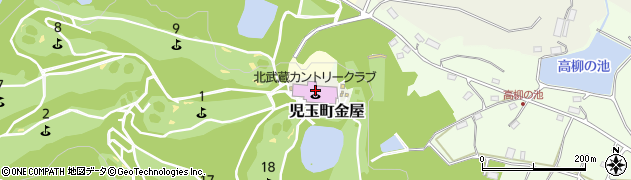 埼玉県本庄市児玉町金屋1000周辺の地図