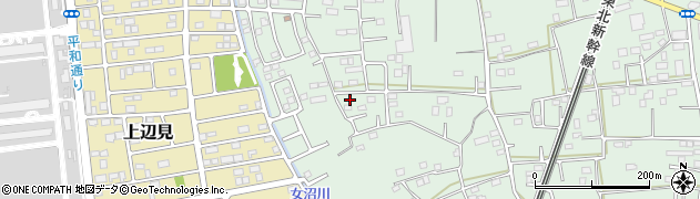 茨城県古河市女沼996-3周辺の地図