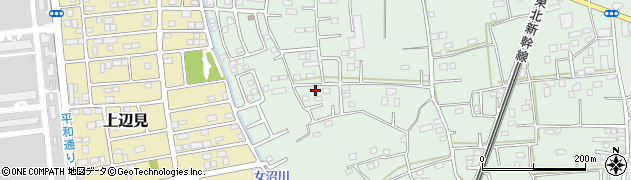 茨城県古河市女沼996-5周辺の地図