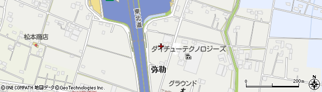 埼玉県羽生市弥勒739周辺の地図