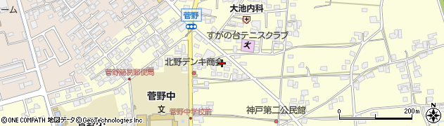 長野県松本市笹賀神戸3855周辺の地図
