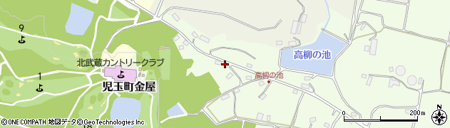 埼玉県本庄市児玉町高柳524周辺の地図