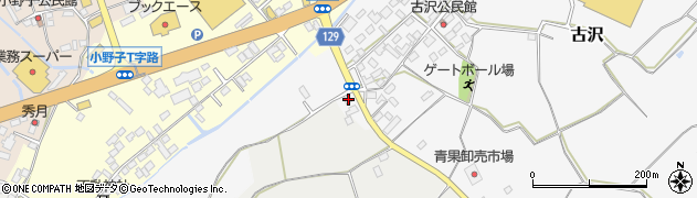 茨城県下妻市古沢135周辺の地図