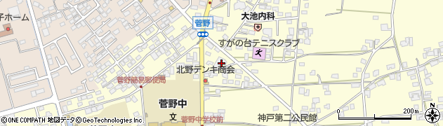 長野県松本市笹賀神戸4343周辺の地図