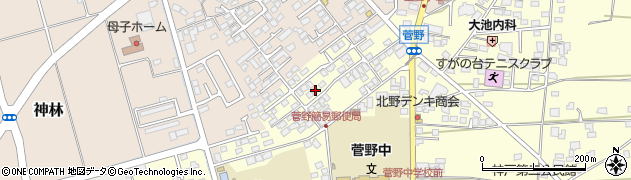 長野県松本市笹賀神戸4348周辺の地図
