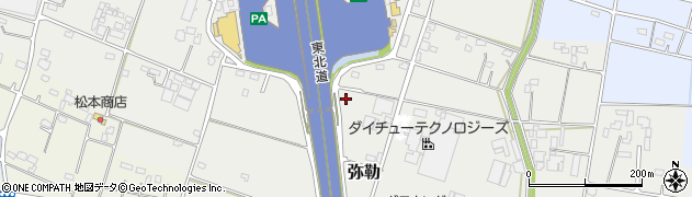 埼玉県羽生市弥勒736周辺の地図