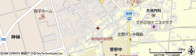 長野県松本市笹賀神戸3989周辺の地図