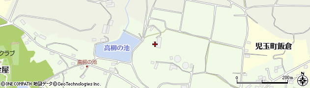 埼玉県本庄市児玉町高柳417周辺の地図