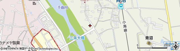 入澤警察官駐在所周辺の地図