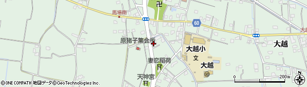 埼玉県　警察署加須警察署大越駐在所周辺の地図