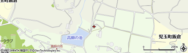 埼玉県本庄市児玉町高柳415周辺の地図