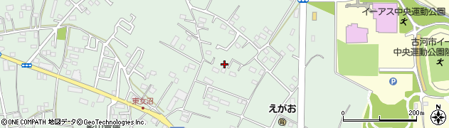 茨城県古河市女沼193周辺の地図